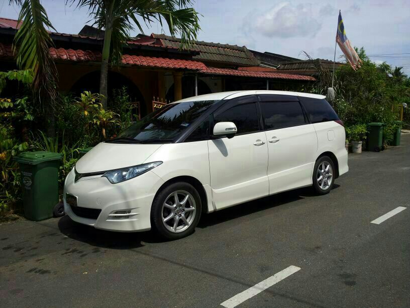 tour  with toyota estima or velfire + driver