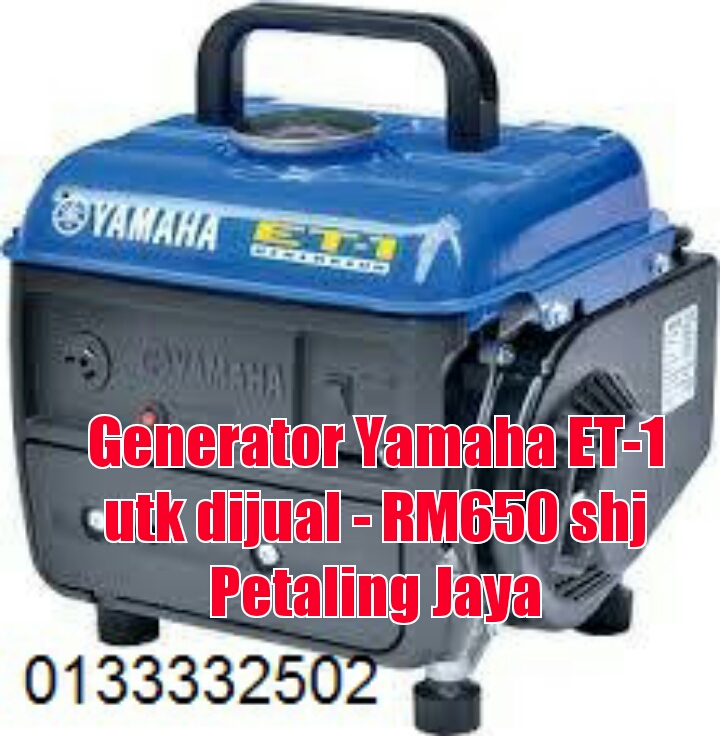 Generator genset baru yamaha 650 watt