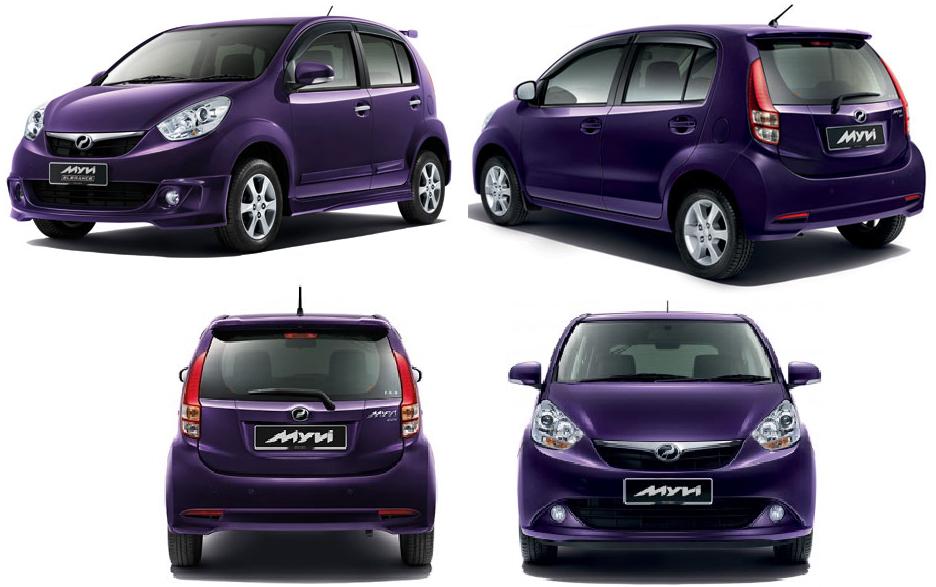 Kereta sewa Myvi RM60