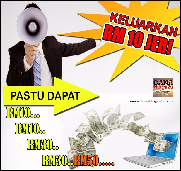 CARA MENJANA PENDAPATAN DENGAN HANYA BERMODALKAN RM 10 SAHAJA!!