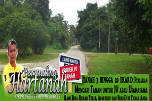 Tanah Dikehendaki Untuk JV Usahasama – Hubungi 0132193131 Azman Perunding Hartanah dari NZR PROPERTIES REALTY RESOUCES